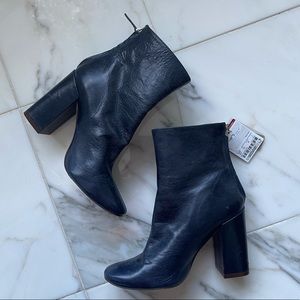 ZARA Leather Booties